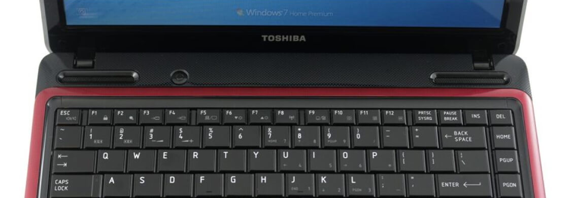 Причины поломки клавиатуры ноутбука Toshiba
