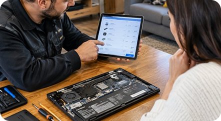 Согласование стоимости ремонта ноутбука Lenovo после диагностики