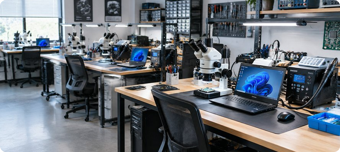 Мастерская по ремонту ноутбуков Lenovo в Москве