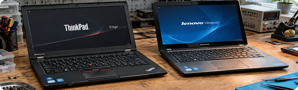 Ремонт старых моделей Lenovo ThinkPad Edge и IdeaPad G