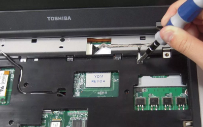Не работает кнопка включения ноутбука Toshiba - замена комплектующих