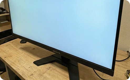 Замена подсветки монитора GIGABYTE. После ремонта.