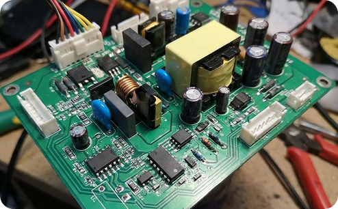 Ремонт платы монитора GIGABYTE. После ремонта.