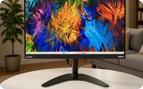 Замена подсветки монитора Lenovo. После ремонта.