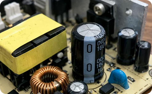 Ремонт блока питания монитора Lenovo. После ремонта.