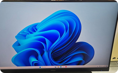 Замена подсветки монитора MSI. После ремонта.