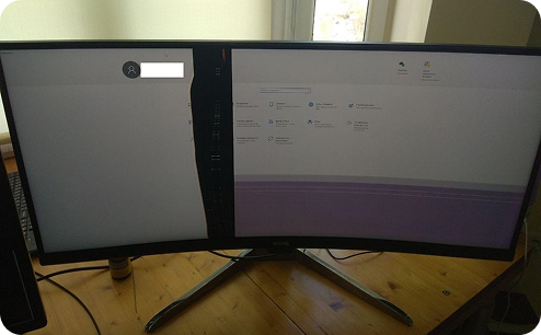 Замена матрицы монитора Benq. До ремонта.