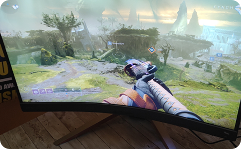 Замена матрицы монитора Benq. После ремонта.