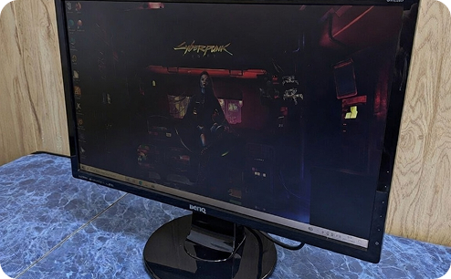 Замена подсветки монитора Benq. До ремонта.