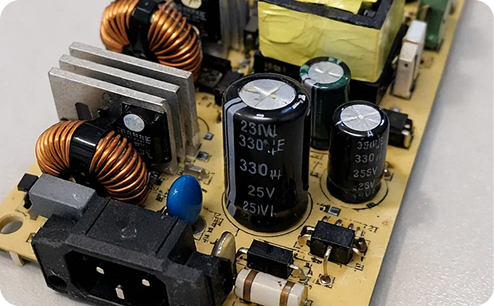 Ремонт блока питания монитора Benq. После ремонта.