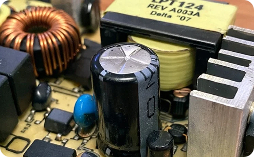 Ремонт блока питания монитора DELL. До ремонта.