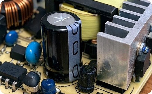 Ремонт блока питания монитора DELL. После ремонта.