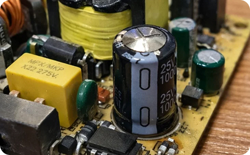 Ремонт блока питания монитора Sunwind. До ремонта.