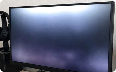 Замена подсветки монитора Iiyama. До ремонта.