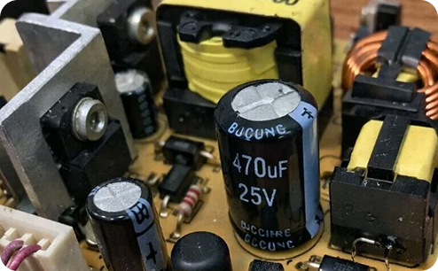 Ремонт блока питания монитора Iiyama. После ремонта.