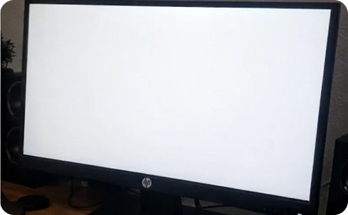 Замена подсветки монитора HP. После ремонта.