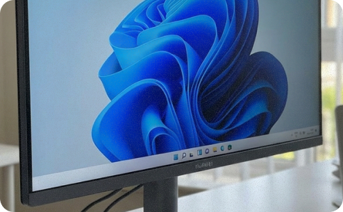 Замена матрицы монитора Huawei. После ремонта.