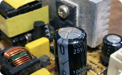 Ремонт блока питания монитора Samsung. До ремонта.