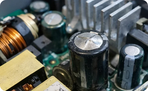 Ремонт блока питания монитора NEC. До ремонта.