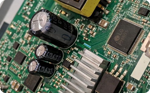 Ремонт платы монитора LG. До ремонта.