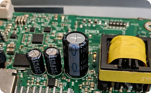 Ремонт платы монитора LG. После ремонта.