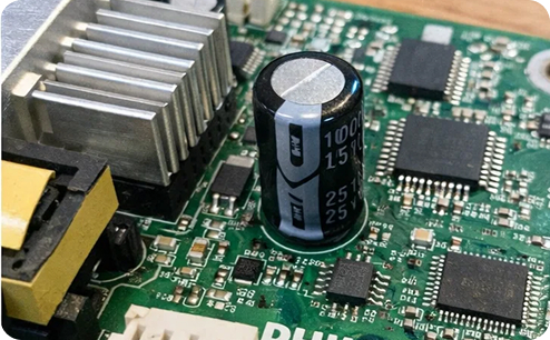 Ремонт платы монитора PHILIPS. После ремонта.