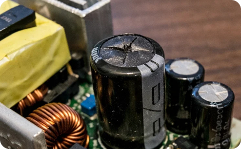 Ремонт блока питания монитора PHILIPS. До ремонта.