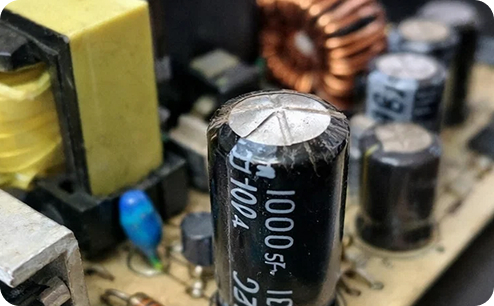 Ремонт блока питания монитора AOC. После ремонта.