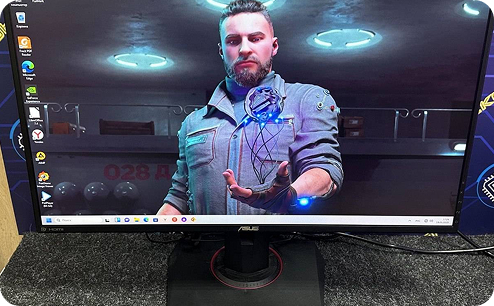 Замена подсветки монитора ASUS. После ремонта.