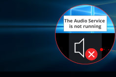 Пропал звук на ноутбуке: отключена опция Windows Audio